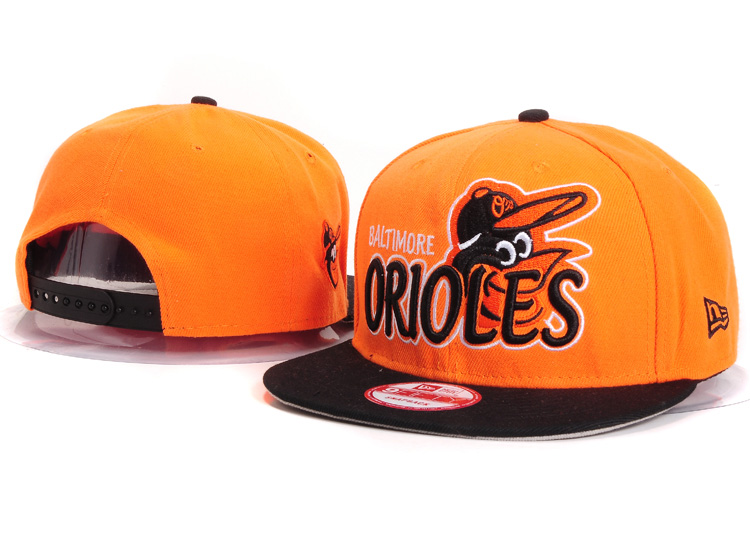 MLB Baltimore Orioles NE Snapback Hat #18